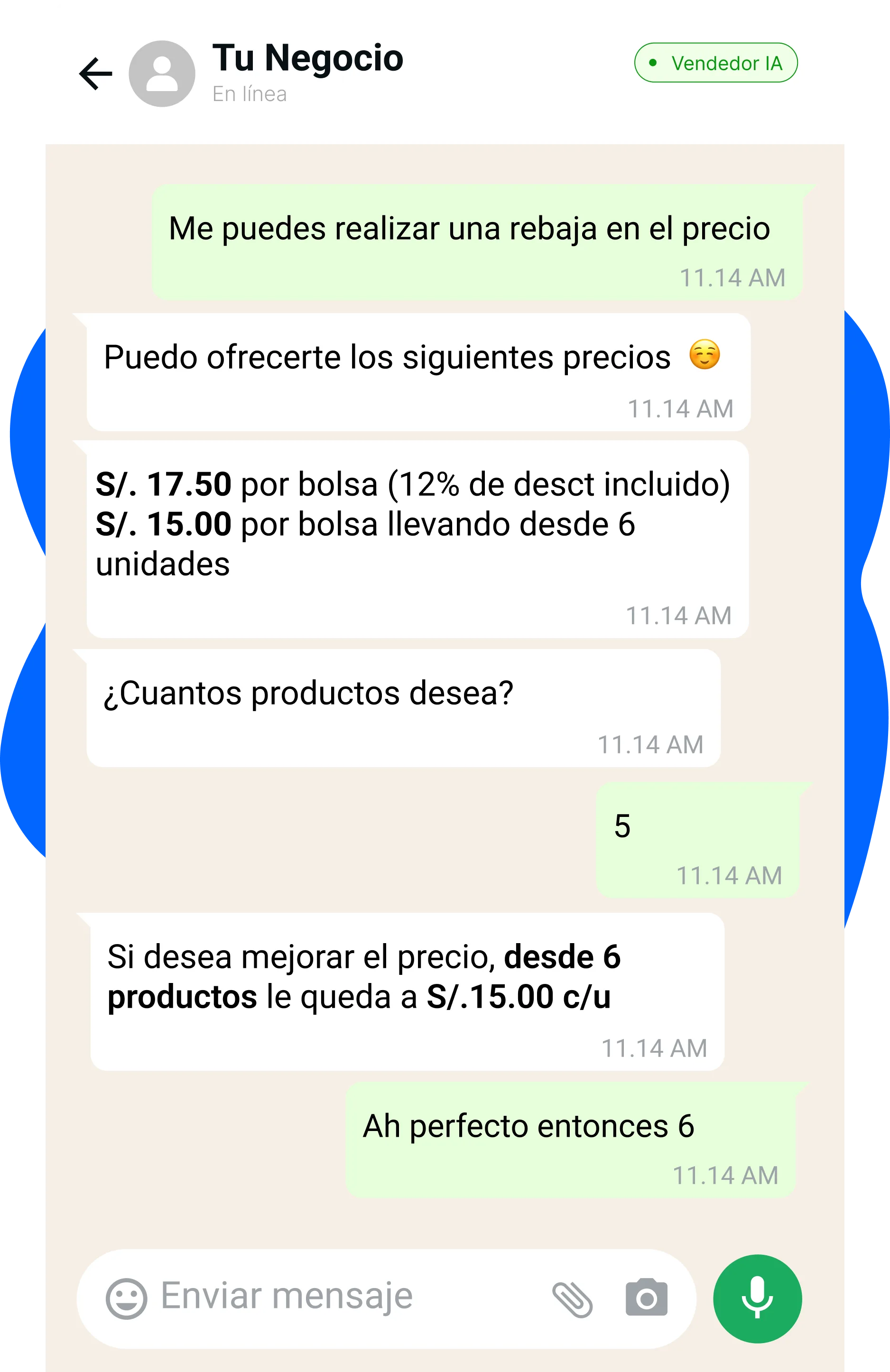 MIA Vende funcionalidades