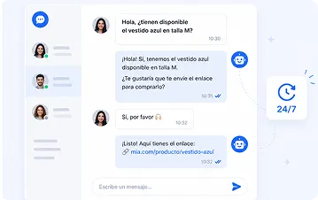 Atiende a tus clientes al instante